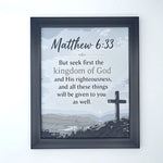 Load image into Gallery viewer, Matthew 6:33 – Seek First His Kingdom
