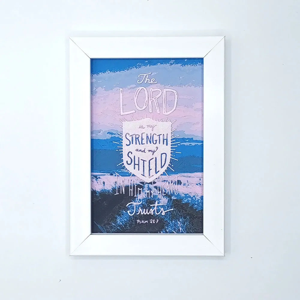 Psalm 28:7 – The Lord Is My Strength