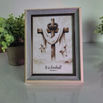 Load image into Gallery viewer, It Is Finished – 3D Cross Artwork

