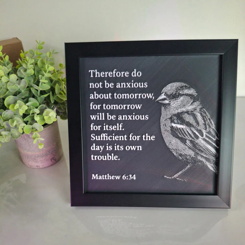 Matthew 6:34 - Leave Tomorrow With God