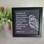 Load image into Gallery viewer, Matthew 6:34 - Leave Tomorrow With God
