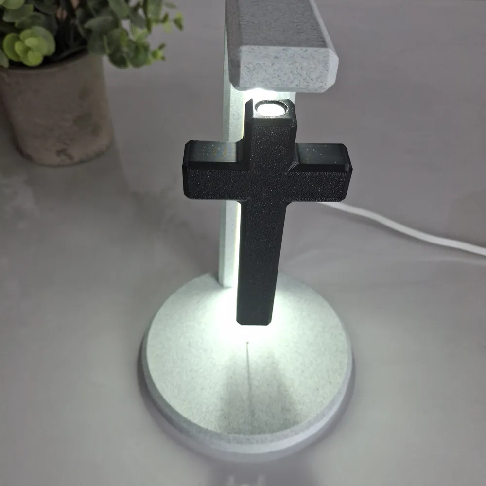 What Looked Like Defeat Became Victory - Floating cross