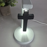 Load image into Gallery viewer, What Looked Like Defeat Became Victory - Floating cross

