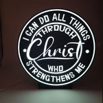 Load image into Gallery viewer, I Can Do All Things — Philippians 4:13 Lightbox
