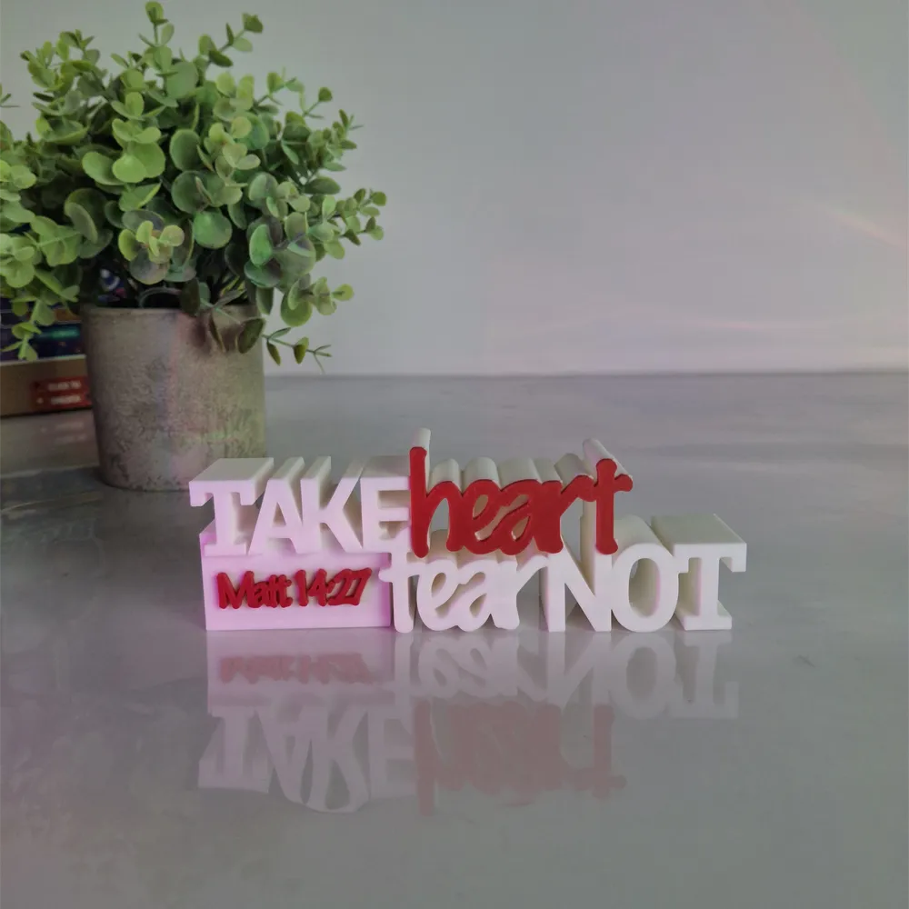 Take Heart. Fear Not — Matthew 14:27