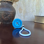 Load image into Gallery viewer, Gyroscopic Cross Fidget Keychain
