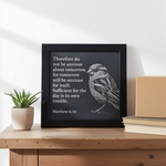 Load image into Gallery viewer, Matthew 6:34 - Leave Tomorrow With God

