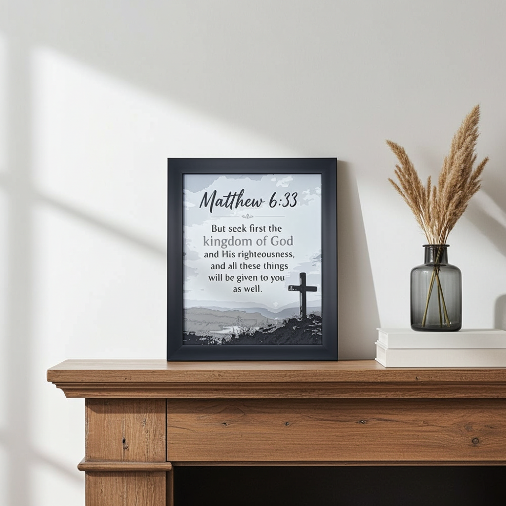 Matthew 6:33 – Seek First His Kingdom